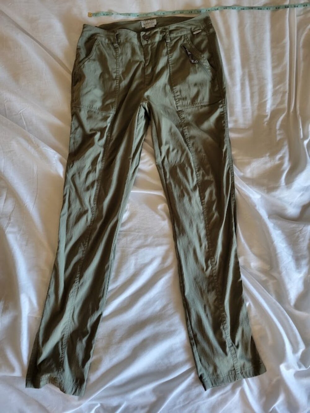 Avalanche Women's Olive Green Lightweight Hiking Cargo Pants Size Small